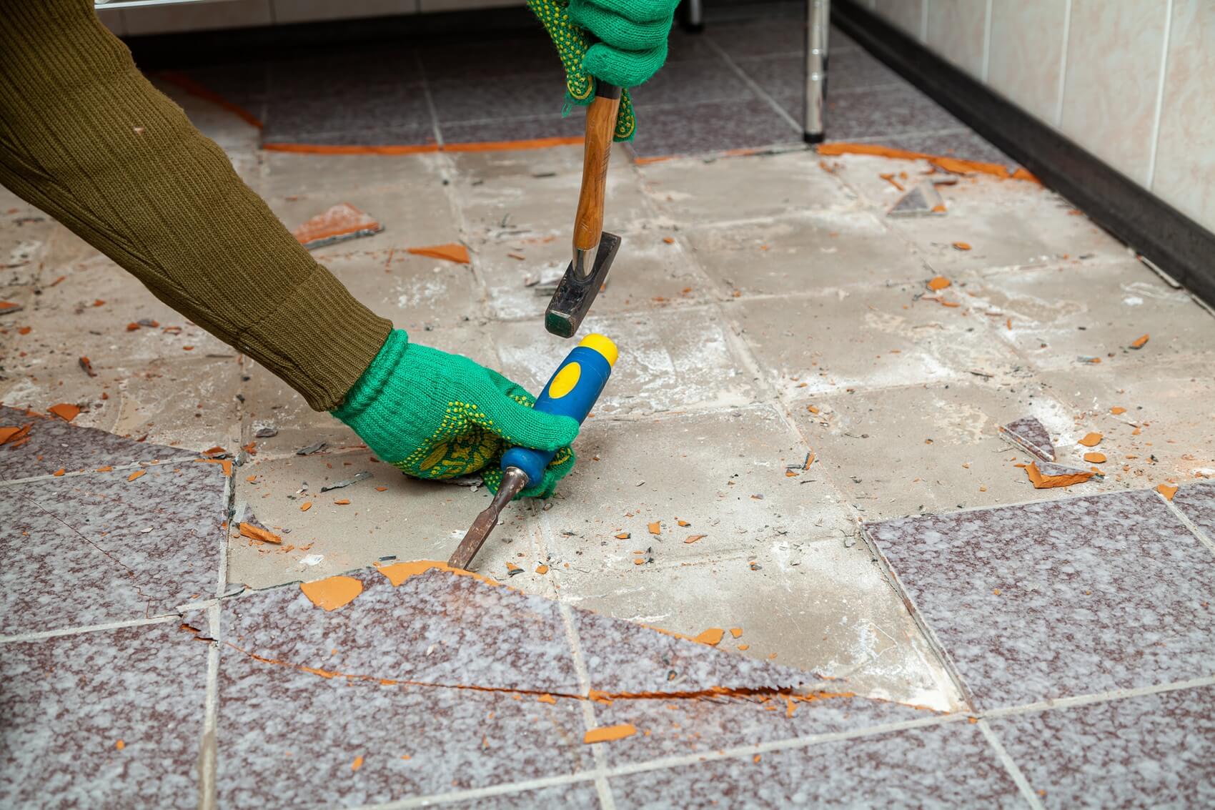 Tile Flooring Removal